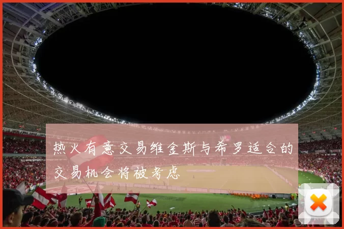 热火有意交易维金斯与希罗适合的交易机会将被考虑